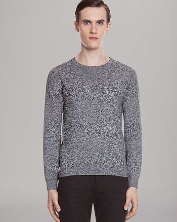 Sandro Static Cotton Sweater | Bloomingdale's