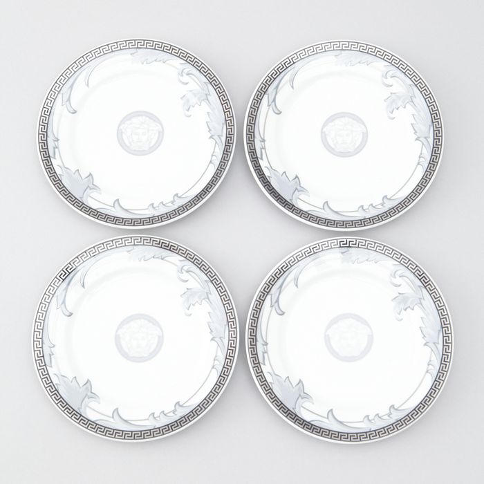 Versace Rosenthal Meets Arabesque Canape Plates, Set of 4 Bloomingdale's