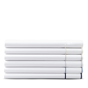 Matouk Ansonia 500 Thread Count Flat Sheet In Charcoal