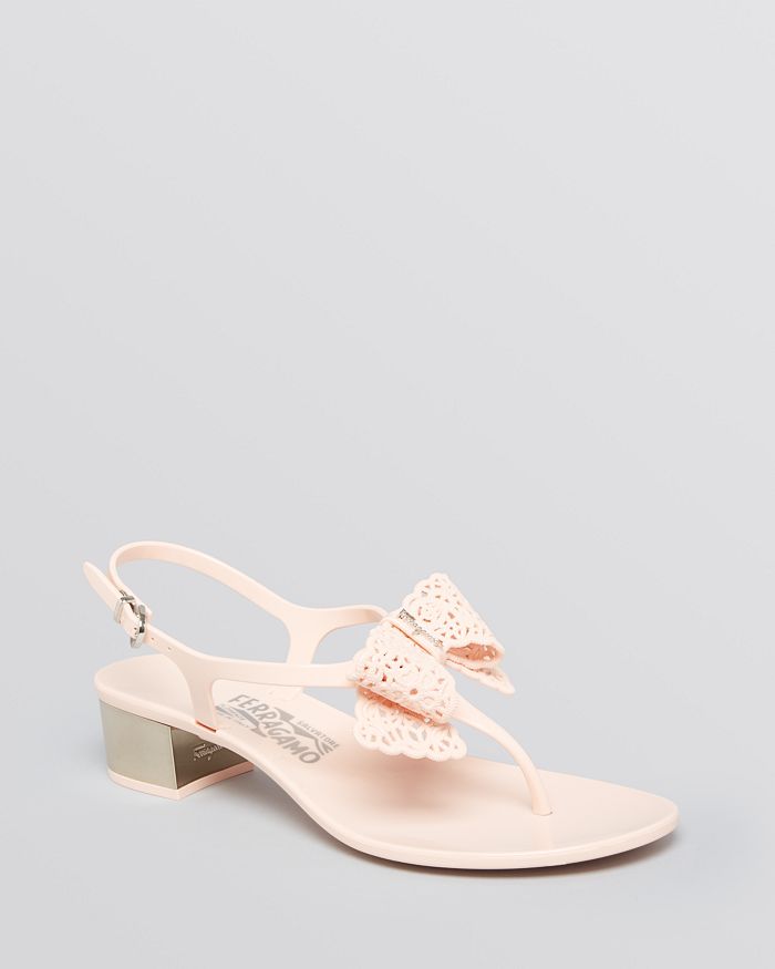Replica salvatore ferragamo jelly sale shoes