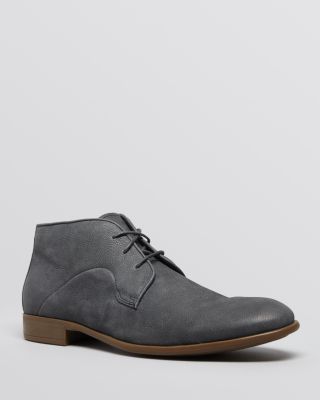 john varvatos black chukka boots