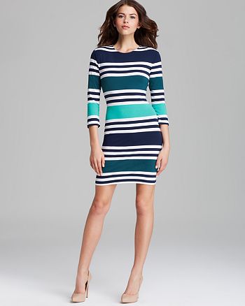 FRENCH CONNECTION Dress - Jag Stripe | Bloomingdale's