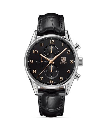 TAG Heuer Carrera Calibre 1887 Automatic Chronograph Watch, 43mm |  Bloomingdale's