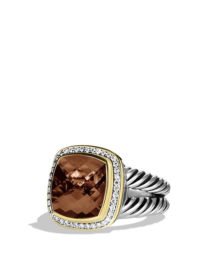 David yurman smoky shop quartz albion ring