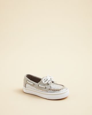 sequin boat shoes