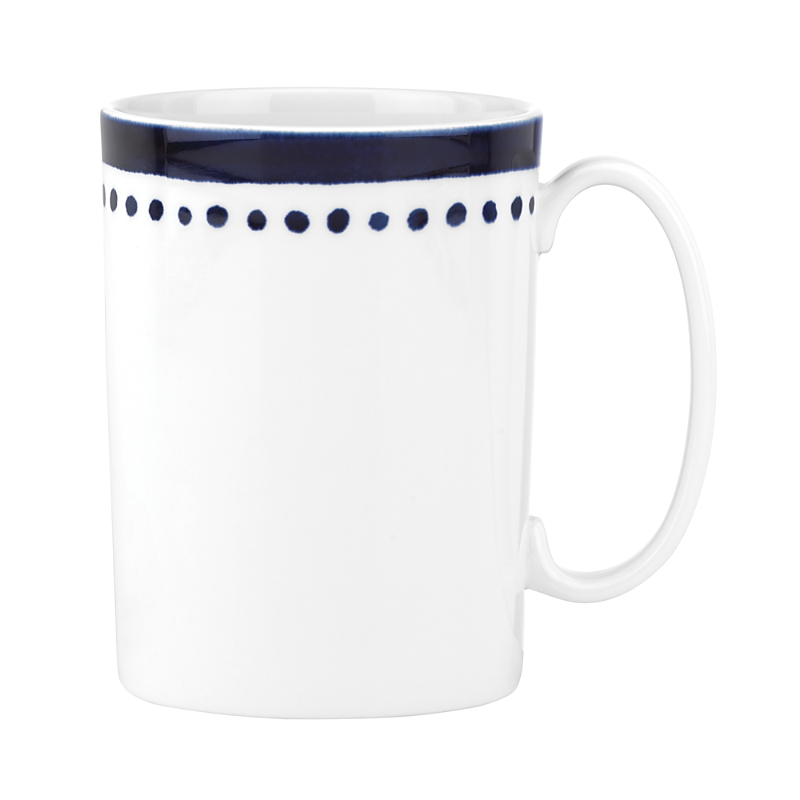 Kate Spade New York Charlotte Street East Mug In Navy East
