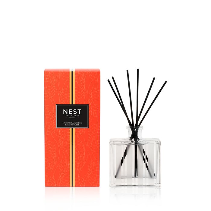 Nest Fragrances Sicilian Tangerine Reed Diffuser In Clear