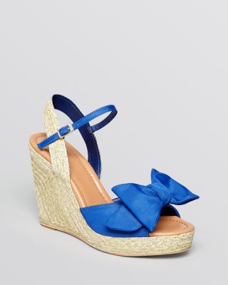kate spade new york - Open Toe Espadrille Platform Wedge Sandals - Jumper