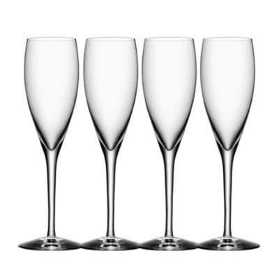 Orrefors More Champagne Glass, Set Of 4 | Bloomingdale's