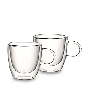Shop Villeroy & Boch Artesano Hot Beverages Small Cup, Set Of 2 In Clear