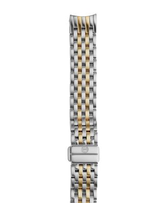 MICHELE Lilou Diamond Two-Tone Watch Head, 33mm x 32mm  display picture 3