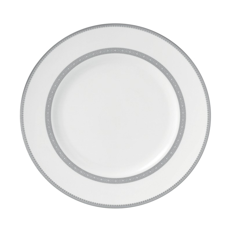 Wedgwood Vera Wang Wedgwood Vera Lace Dinner Plate in Platinum