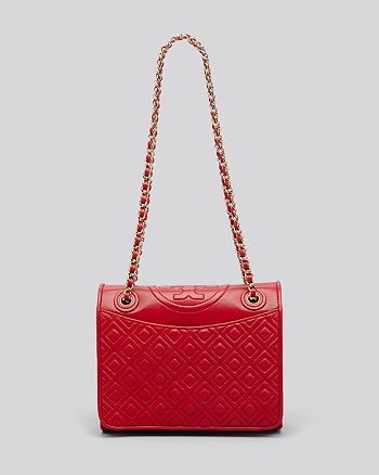 Tory Burch - Fleming Quilted Flap Convertible Shoulder Bag
