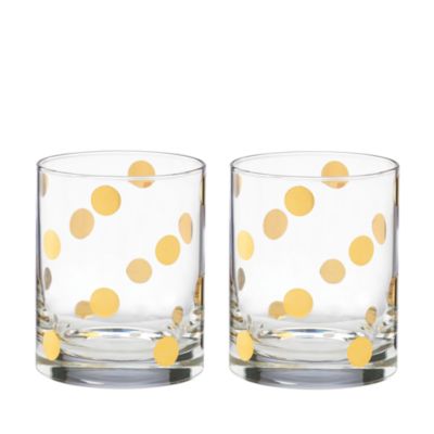 kate spade new york - Pearl Place Double Old-Fashioned Glass, Set of 2