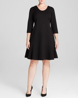 MYNT 1792 Amelia Fit and Flare Dress | Bloomingdale's Women Plus Size  Clothing