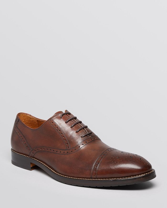 Gordon rush cap cheap toe leather oxford