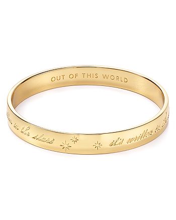 kate spade new york It's Written In The Stars Idiom Bangle | Bloomingdale's