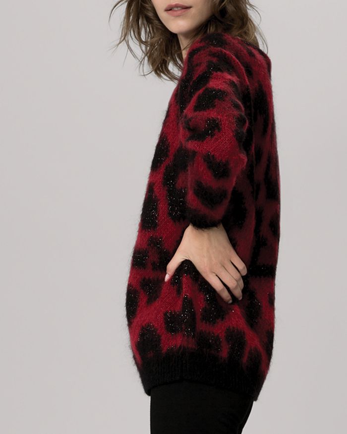 Maje Sweater - Kolette Leopard Pattern | Bloomingdale's