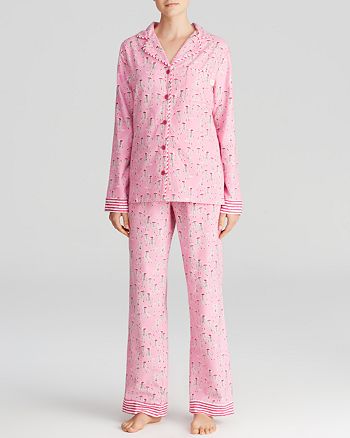 Munki Munki Sock Monkey Flannel Pajama Set Bloomingdale S