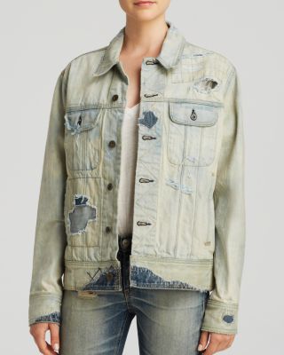 Jacket - Boyfriend Jean in Surfer Repair