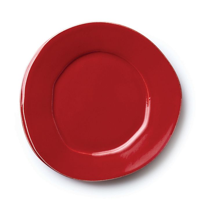 Vietri Lastra Salad Plate In Red