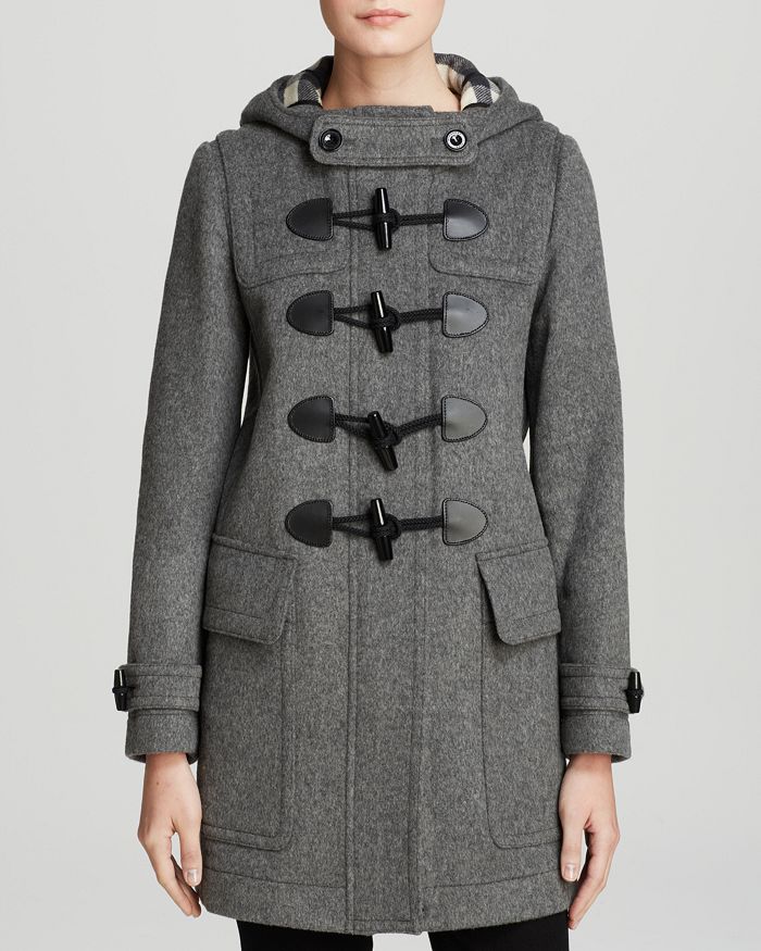 Burberry brit finsdale clearance wool duffle coat