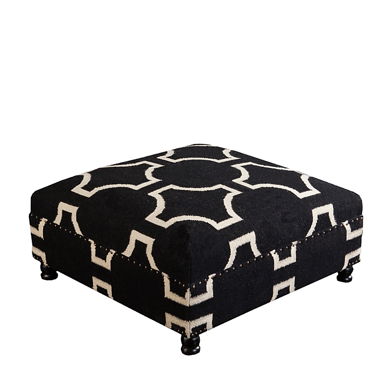 Surya Fallon Brooks Flatweave Ottoman