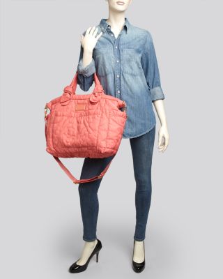 MARC JACOBS 4P5HTT065H02 Nylon Diaper Bag おむつ替え付き MARC JACOBS MARC BY Diaper Bag - Pretty Nylon Eliz-a-Baby