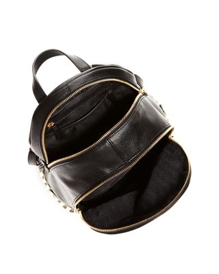 ?✅PRICE FIRM✅ Michael Kors Black Rhea Backpack with Gold Studded Accents michael-by-michael-kors-Black-  main image 4