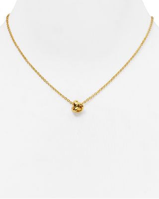 kate spade knot necklace