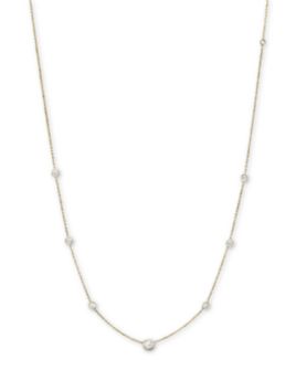 Bloomingdale's - Diamond Station Necklace in 18K Yellow Gold, 1.0 ct. t.w.&nbsp;- 100% Exclusive
