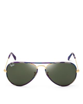 camouflage aviator sunglasses