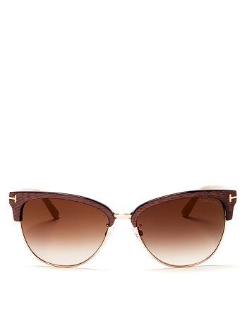Tom Ford Women S Fany Cat Eye Sunglasses 59mm Bloomingdale S