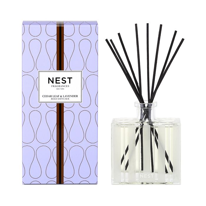 Nest Fragrances Cedar Leaf & Lavender Reed Diffuser In Clear