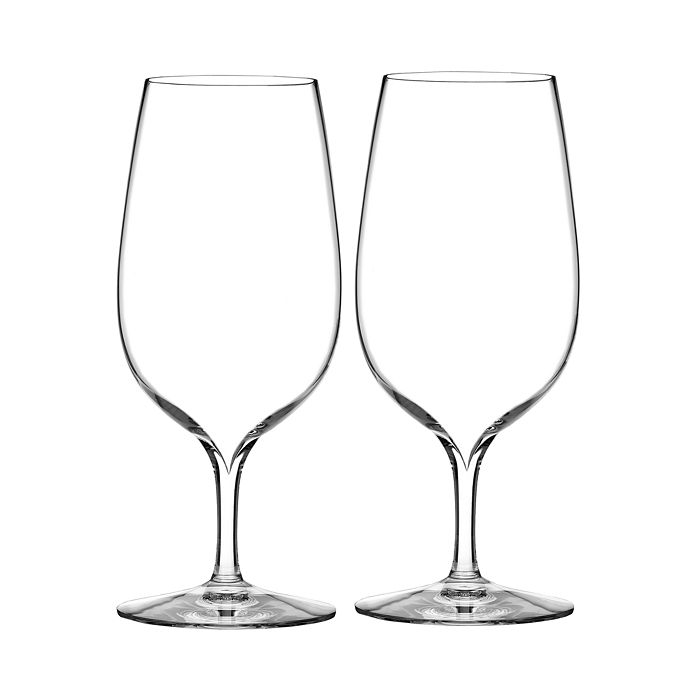 Shop Waterford Elegance Water Glass, Set Of 2 In Clear