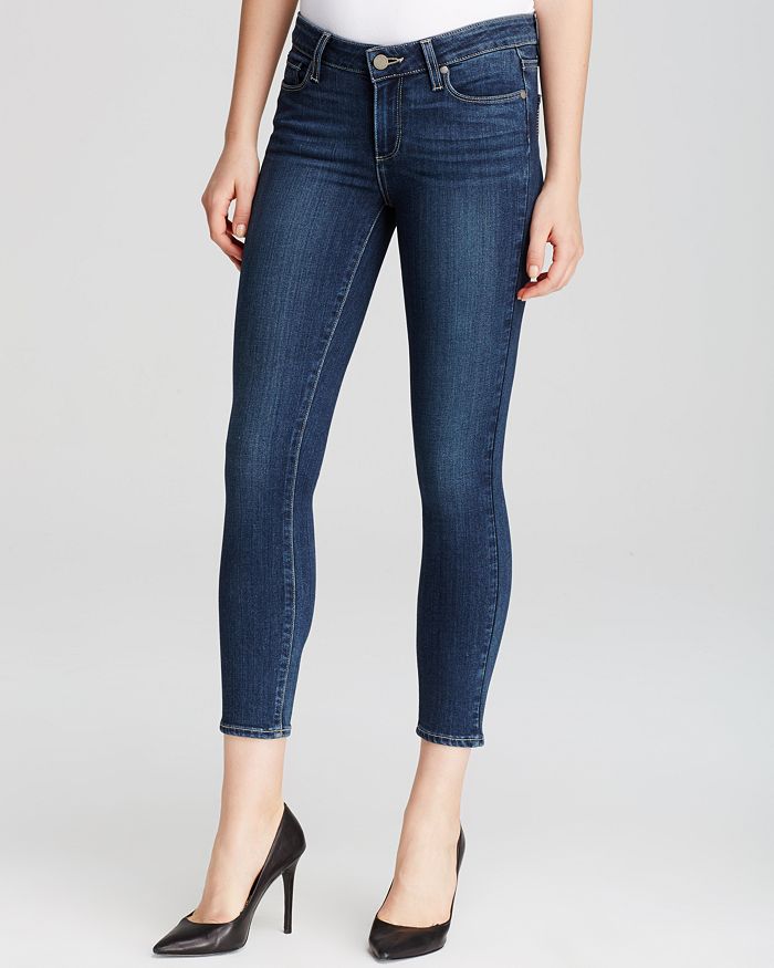 PAIGE Denim Jeans - Verdugo Crop in Cassie | Bloomingdale's