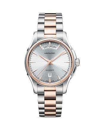 Hamilton Jazzmaster Day Date Automatic Watch, 40mm | Bloomingdale's
