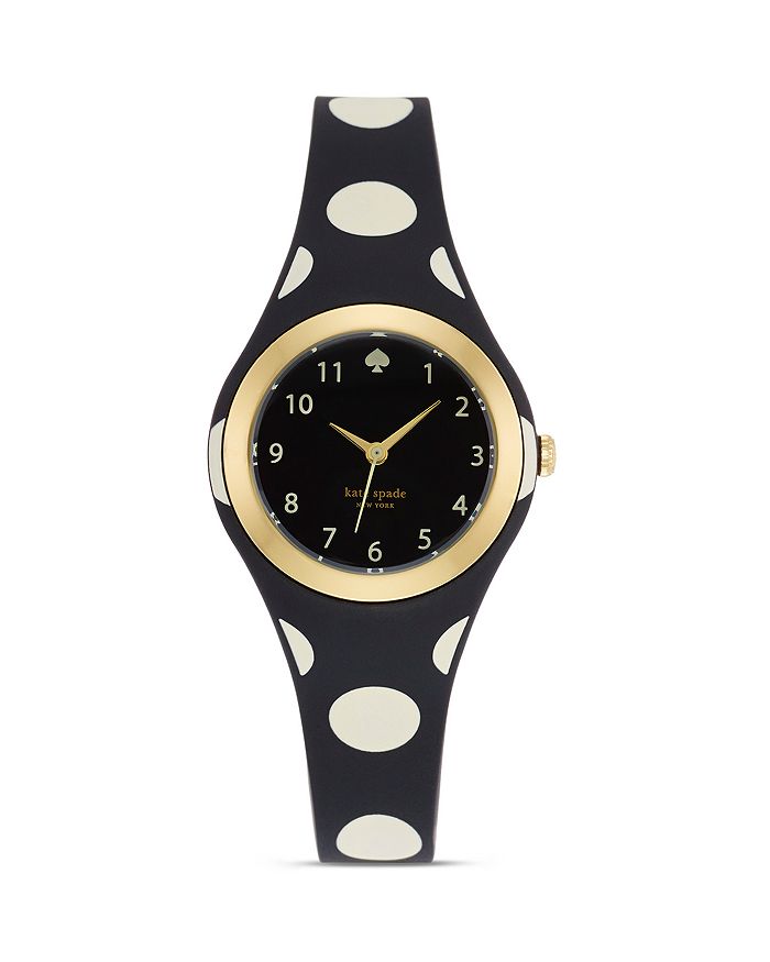Kate spade black discount and white watch