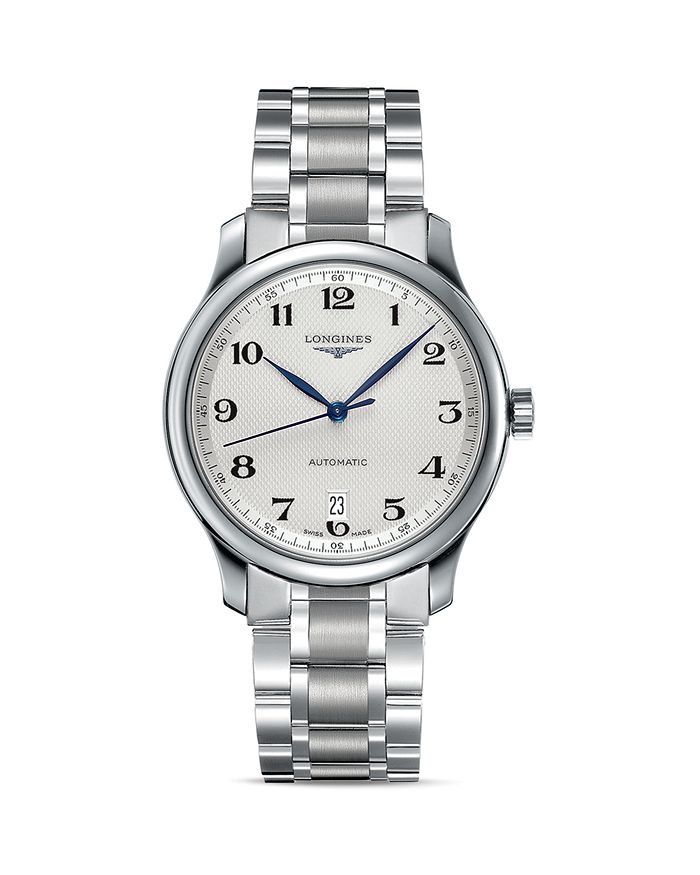 Shop Longines Master Collection Watch, 38.5mm In Silver