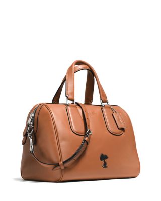 COACH☆美品☆ COACH X Peanuts Surrey Satchel in Leather | Bloomingdale's