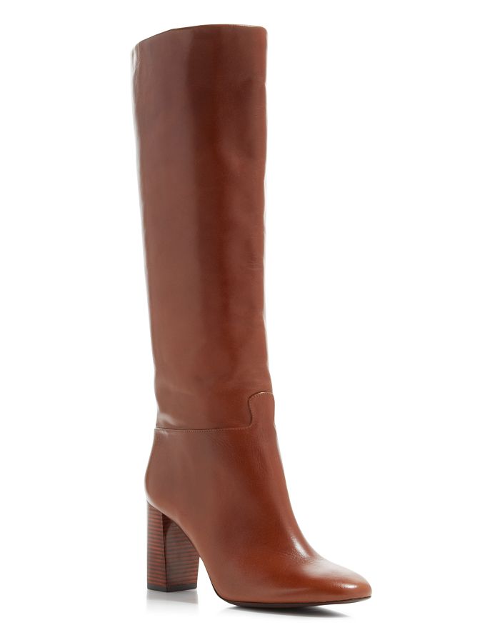 Tory burch 2025 tall brown boots