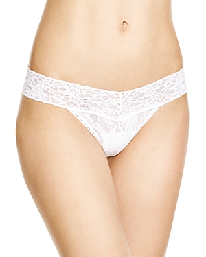 Hanky Panky Signature Low Rise Thongs In White