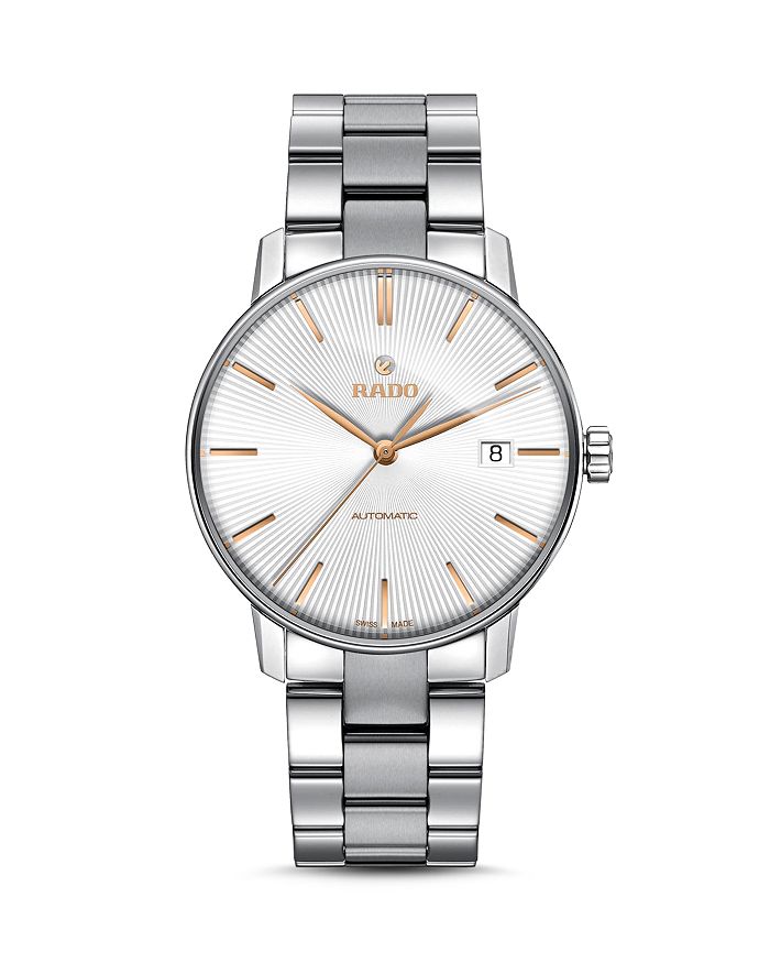 RADO COUPOLE CLASSIC AUTOMATIC STAINLESS STEEL WATCH, 38MM,R22860023