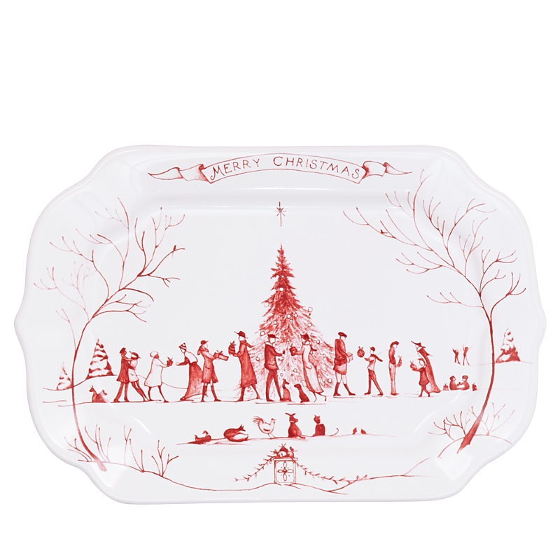 Juliska Country Estate Winter Frolic 7.5 Christmas Tray
