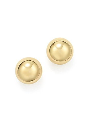 14K Yellow Gold Ball Stud Earrings - 100% Exclusive 14K Yellow Gold Ball Stud Earrings - 100% Exclusive