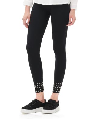 Sandro Plaudy Grommet Leggings 