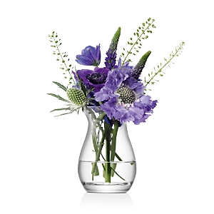 Lsa Flower Mini Posy Vase In Clear