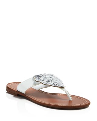 bloomingdales flat sandals
