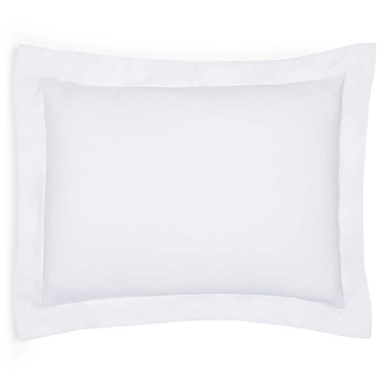 Matouk Elliot Standard Sham In White