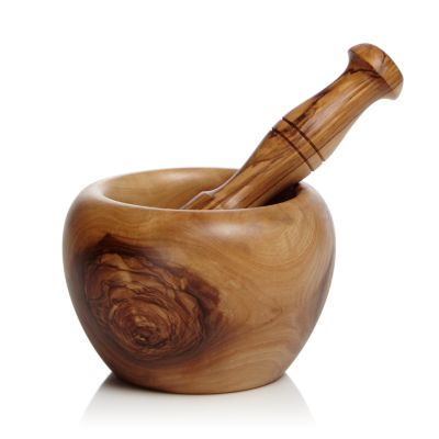 Berard - Olivewood Mortar & Pestle Set 5"